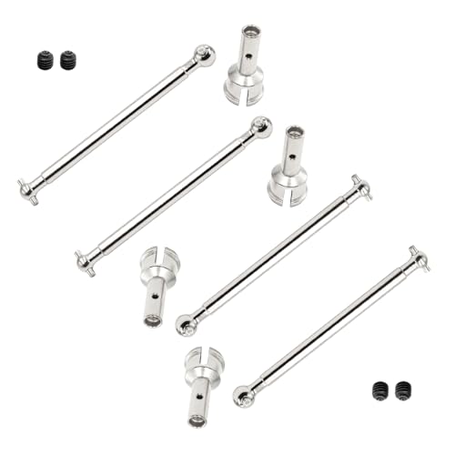 YUGSHNKFC 1/7 Skala Fernbedienungsauto CVD Antriebswellen Metall Upgrades Teile Für Verstärkungsersatzmodifikationsvorräte von YUGSHNKFC