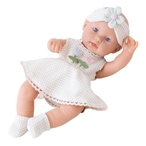 YUGSHNKFC 12 Zoll Babypuppenleben Wie Wiedergeborene Spielzeug Geburtstagsgeschenk Touch Säuglingspuppe Mit Kleidung Rollenspielspielzeug YUGSHNKFC 12 Zoll Babypuppenleben Wie Wiedergeborene Spielzeug Geburtstagsgeschenk Touch Säuglingspuppe Mit Kleidung Rollenspielspielzeug von YUGSHNKFC