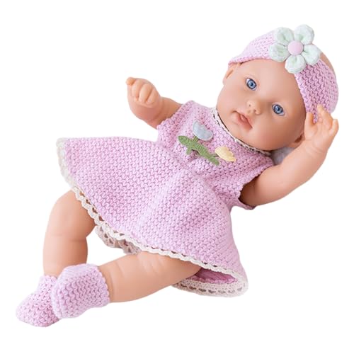YUGSHNKFC 12 Zoll Babypuppenleben Wie Wiedergeborene Spielzeug Geburtstagsgeschenk Touch Säuglingspuppe Mit Kleidung Rollenspielspielzeug YUGSHNKFC 12 Zoll Babypuppenleben Wie Wiedergeborene Spielzeug Geburtstagsgeschenk Touch Säuglingspuppe Mit Kleidung Rollenspielspielzeug von YUGSHNKFC