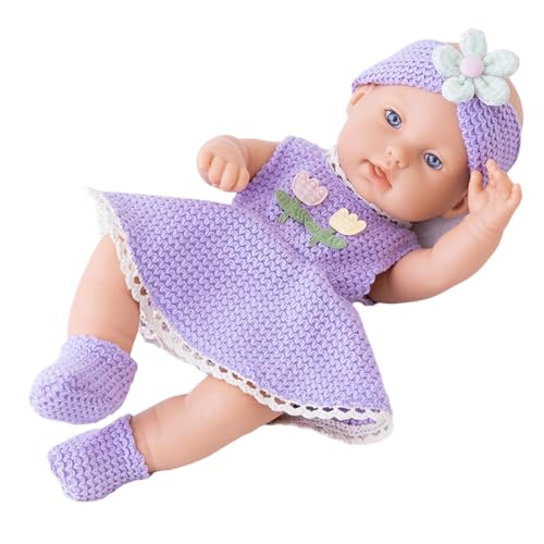 YUGSHNKFC 12 Zoll Babypuppenleben Wie Wiedergeborene Spielzeug Geburtstagsgeschenk Touch Säuglingspuppe Mit Kleidung Rollenspielspielzeug YUGSHNKFC 12 Zoll Babypuppenleben Wie Wiedergeborene Spielzeug Geburtstagsgeschenk Touch Säuglingspuppe Mit Kleidung Rollenspielspielzeug von YUGSHNKFC