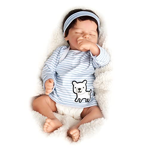 YUGSHNKFC 16in Wiedergeborenes Mädchen Puppen Handgefertigt Für Puppenbabykindunternehmen Geschenk Echt Und Weich Für Touch Gefühl Für Mit von YUGSHNKFC