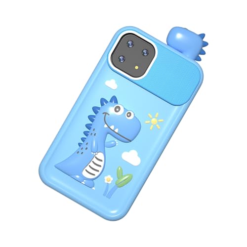 YUGSHNKFC 2 8 Zoll Bildschirm Kinder Smartphone Spielzeug Mit Doppelkamera Dinosaurier Designs Early Learning Mobiltelefon Für Kleinkind von YUGSHNKFC