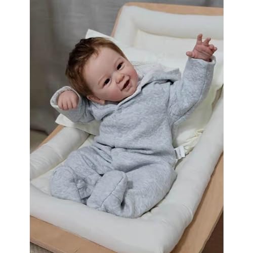 YUGSHNKFC 21 Zoll Neugeborenes Babybett Schlafspielzeug Wiedergeboren YUGSHNKFC 21 Zoll Neugeborenes Babybett Schlafspielzeug Wiedergeboren von YUGSHNKFC