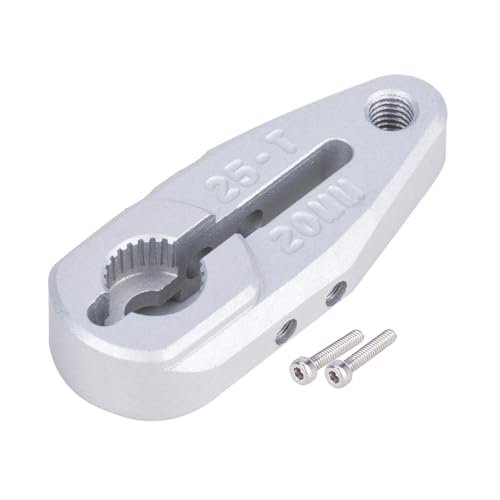 YUGSHNKFC 25t Servo Arm 20mm Für Fernbedienung Crawler Assembler Autospielzeug Upgrade Teile Aluminiumlegierung 25T Lenkung Servo Arm YUGSHNKFC 25t Servo Arm 20mm Für Fernbedienung Crawler Assembler Autospielzeug Upgrade Teile Aluminiumlegierung 25T Lenkung Servo Arm von YUGSHNKFC