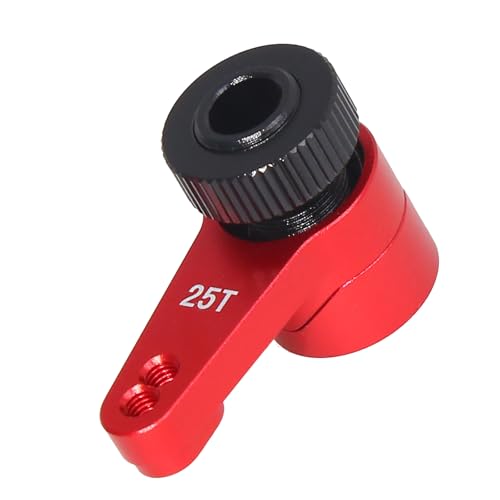 YUGSHNKFC 25t Servoarm Für Fernbedienung Crawler Assembler Autospielzeug Upgrade Teile Aluminiumlegierung 25T Lenks Servo Arm von YUGSHNKFC
