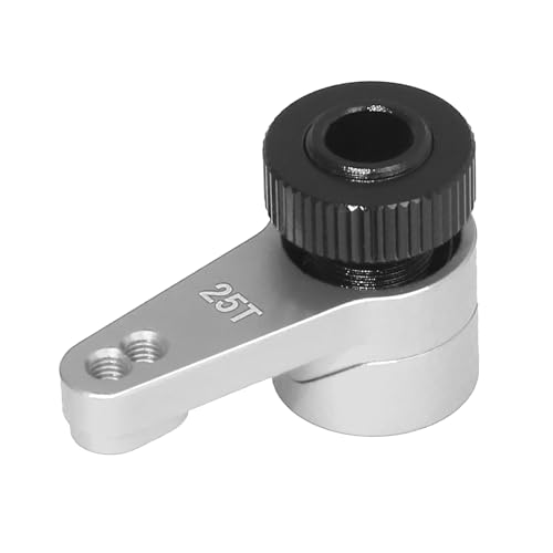 YUGSHNKFC 25t Servoarm Für Fernbedienung Crawler Assembler Autospielzeug Upgrade Teile Aluminiumlegierung 25T Lenks Servo Arm von YUGSHNKFC