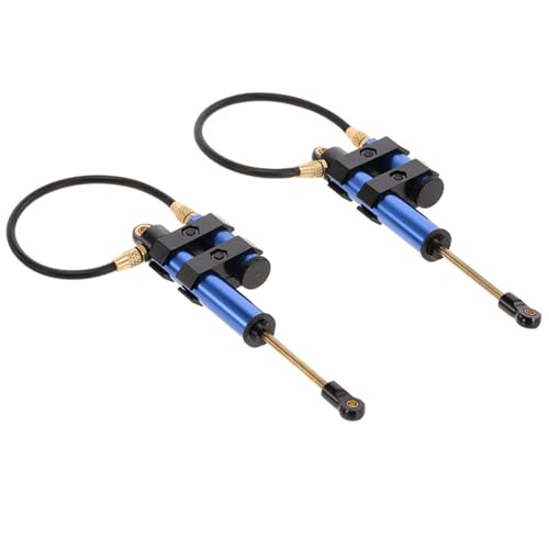 YUGSHNKFC 2pcs Einstellbare Stoßdämpfer Für 1/10 Fernbedienung Crawler Car Verstärkte Einfache Handhabung Und Haltbarkeit Für Modellauto von YUGSHNKFC