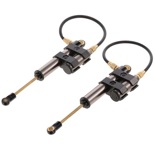 YUGSHNKFC 2pcs Einstellbare Stoßdämpfer Für 1/10 Fernbedienung Crawler Car Verstärkte Einfache Handhabung Und Haltbarkeit Für Modellauto von YUGSHNKFC