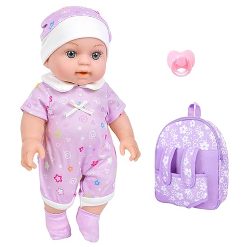 YUGSHNKFC 30 cm Wie Reborns Babypuppen Mit Modekleidung Schnuller Und Rucksack Kinder Sammlerkomfort YUGSHNKFC 30 cm Wie Reborns Babypuppen Mit Modekleidung Schnuller Und Rucksack Kinder Sammlerkomfort von YUGSHNKFC