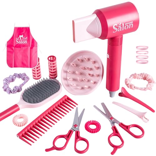 YUGSHNKFC 36pieces Schönheit Und Friseursalon Playset Mit Sicherem Plastik Rollenspielspielzeug Für Kinder Mädchen Imaginativen Spielen YUGSHNKFC 36pieces Schönheit Und Friseursalon Playset Mit Sicherem Plastik Rollenspielspielzeug Für Kinder Mädchen Imaginativen Spielen von YUGSHNKFC