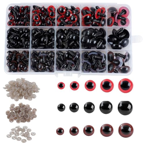 YUGSHNKFC 462PCS Plastik Augenset Für Farbenfrohe Bastelpuppenaugen Zum Herstellen Von Handgefertigtem Spielzeug Häkelpuppenspielzeug Herstellt YUGSHNKFC 462PCS Plastik Augenset Für Farbenfrohe Bastelpuppenaugen Zum Herstellen Von Handgefertigtem Spielzeug Häkelpuppenspielzeug Herstellt von YUGSHNKFC