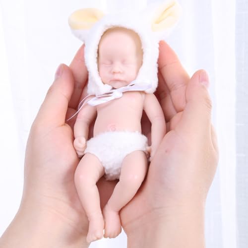 YUGSHNKFC 6 Wie Reborns Doll Toy Figur Interaktion Fullbody Silicone Girl Die Mit Augen Echt Aussieht YUGSHNKFC 6 Wie Reborns Doll Toy Figur Interaktion Fullbody Silicone Girl Die Mit Augen Echt Aussieht von YUGSHNKFC