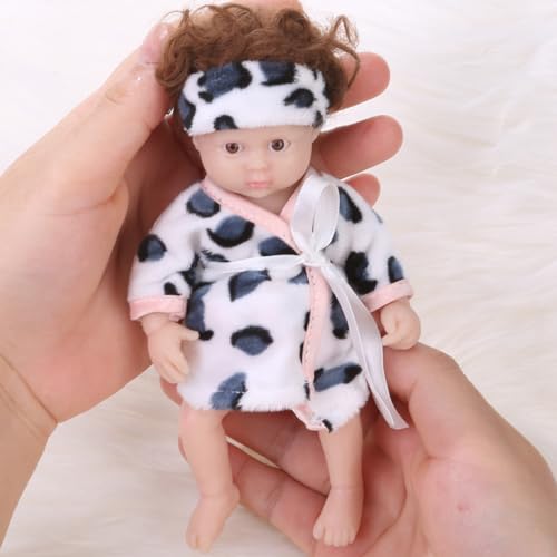 YUGSHNKFC 6inch Babypuppenleben Wie Wiedergeborene Spielzeugkindmädchenpuppe Mit Kleidung Rollenspiele Spiel Kinder Interaktion Spielzeug Geburtstagsgeschenk YUGSHNKFC 6inch Babypuppenleben Wie Wiedergeborene Spielzeugkindmädchenpuppe Mit Kleidung Rollenspiele Spiel Kinder Interaktion Spielzeug Geburtstagsgeschenk von YUGSHNKFC