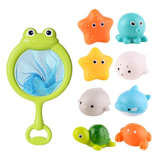 YUGSHNKFC 9pcs Pädagogische Meereskreaturen Badespielzeug Ohne Löcher Interaktives Wasserspiel Für Kinder Von 3 Bis 5 Jahren YUGSHNKFC 9pcs Pädagogische Meereskreaturen Badespielzeug Ohne Löcher Interaktives Wasserspiel Für Kinder Von 3 Bis 5 Jahren von YUGSHNKFC