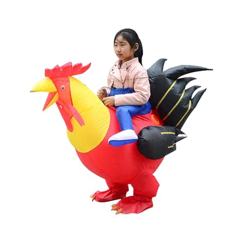 YUGSHNKFC Aufblasbares Pferdekostüm Aufblasbare Hahnkostümanzug Für Erwachsene Kinder 90 Bis 190 Cm Halloween Kostümkostüm YUGSHNKFC Aufblasbares Pferdekostüm Aufblasbare Hahnkostümanzug Für Erwachsene Kinder 90 Bis 190 Cm Halloween Kostümkostüm von YUGSHNKFC