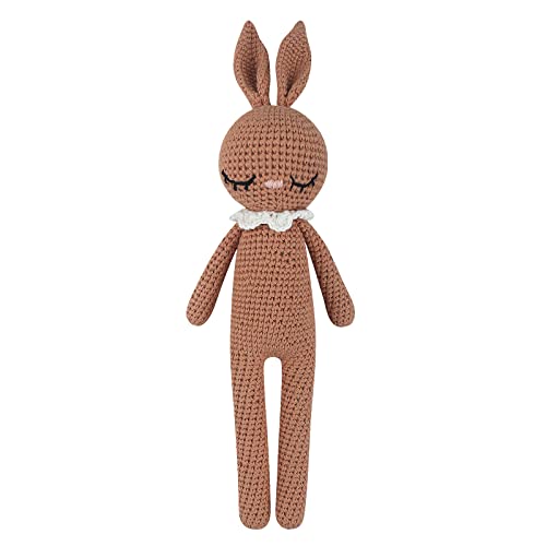 YUGSHNKFC Ausgestopfte Kaninchen Spielzeug Weich Bequemes Kaninchen Frühschulgebildete Kleinkindspielzeug Home Decors 33 Cm/13in von YUGSHNKFC