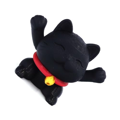 YUGSHNKFC Bunte Spiralen Katzen Miniatur Figur Dekore Erweiterbare Katzen Spannungsrelease Sensorisches Spielzeug Desktop Display Skulptur Spielzeug von YUGSHNKFC