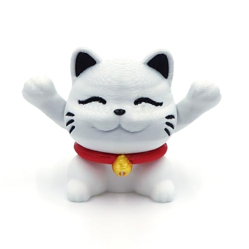 YUGSHNKFC Bunte Spiralen Katzen Miniatur Figur Dekore Erweiterbare Katzen Spannungsrelease Sensorisches Spielzeug Desktop Display Skulptur Spielzeug von YUGSHNKFC