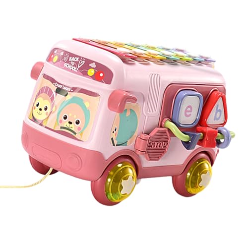 YUGSHNKFC Busspielzeug Xylophon Percussion Instrumente Für Frühe Bildung Musical Toy Musical Toy Bus Instrumente Für Kinder von YUGSHNKFC