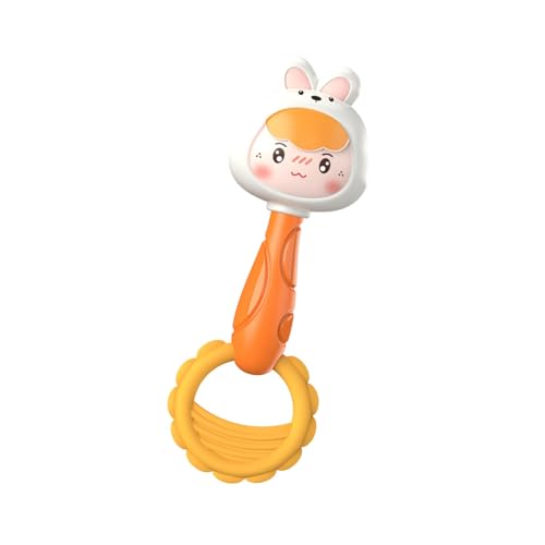 YUGSHNKFC Cartoon Shaker Greifen Spielzeug Für Kleinkind Kindergarten Decors Sooth Toy Baby Cartoon Dinosaurier Rassel Spielzeug Neugeborene Geschenk von YUGSHNKFC