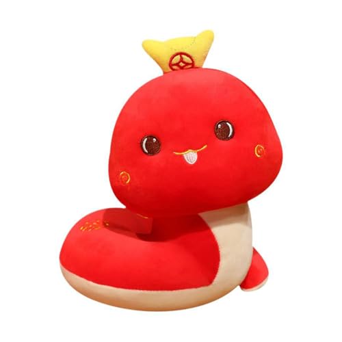 YUGSHNKFC Cartoon Stofftiere Spielzeug Schöne Schlangeform Kinder Geschenk Cartoon Anime Figur Schlangenmaskottchen Für Chinesisches Neujahr YUGSHNKFC Cartoon Stofftiere Spielzeug Schöne Schlangeform Kinder Geschenk Cartoon Anime Figur Schlangenmaskottchen Für Chinesisches Neujahr von YUGSHNKFC
