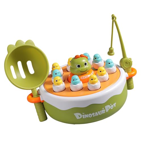 YUGSHNKFC Dinosaurier Bounce Fishing Game Board Spielzeug Rotierendes Angelspielzeug Für Kleinkind Fine Motor Skill Verbesserung Familienaktivität Spielzeug YUGSHNKFC Dinosaurier Bounce Fishing Game Board Spielzeug Rotierendes Angelspielzeug Für Kleinkind Fine Motor Skill Verbesserung Familienaktivität Spielzeug von YUGSHNKFC