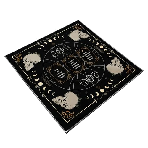 YUGSHNKFC Divinations Tischdecke Lesekarte Astrologys Tarot Karte Tischdecke Altars Stoff Givinationen Brettspielzubehör YUGSHNKFC Divinations Tischdecke Lesekarte Astrologys Tarot Karte Tischdecke Altars Stoff Givinationen Brettspielzubehör von YUGSHNKFC