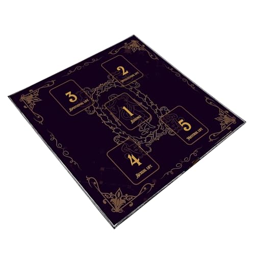 YUGSHNKFC Divinations Tischdecke Lesekarte Astrologys Tarot Karte Tischdecke Altars Stoff Givinationen Brettspielzubehör YUGSHNKFC Divinations Tischdecke Lesekarte Astrologys Tarot Karte Tischdecke Altars Stoff Givinationen Brettspielzubehör von YUGSHNKFC