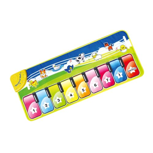 YUGSHNKFC Einbeziehung Von Kleinkindmatten Mit Musik Und Klangkognitive Entwicklungsspielzeug Von 1 4 Ideal Für Partys Und Spieldaten YUGSHNKFC Einbeziehung Von Kleinkindmatten Mit Musik Und Klangkognitive Entwicklungsspielzeug Von 1 4 Ideal Für Partys Und Spieldaten von YUGSHNKFC