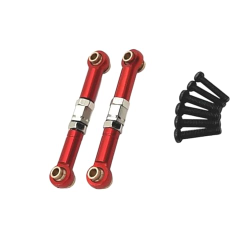 YUGSHNKFC Einstellbare Aluminiumlegierungslenker Lenkungsbindungs Zugstange Für Fernbedienungsauto Modell Fahrzeugteil Passt 1/14 14209 14210 YUGSHNKFC Einstellbare Aluminiumlegierungslenker Lenkungsbindungs Zugstange Für Fernbedienungsauto Modell Fahrzeugteil Passt 1/14 14209 14210 von YUGSHNKFC