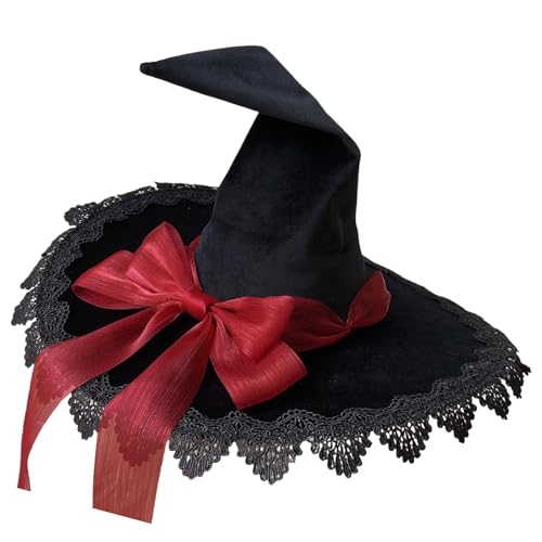 YUGSHNKFC Einzigartige Lolitas Styles Halloween Party Mode Hexenkopfbewegung Für Verschiedene Kopfformen von YUGSHNKFC