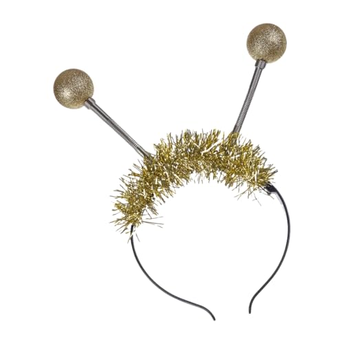 YUGSHNKFC Einzigartiger Alien-Frühlingsball-Haarreif mit Leuchteffekt, Kostüm-Haarschmuck, Kopfschmuck für Musikfestivals und Veranstaltungen von YUGSHNKFC
