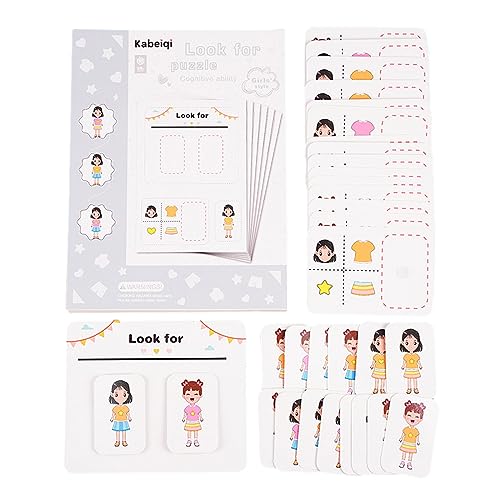 YUGSHNKFC Farbform Matching Card Game Toy Für Kids Fine Motor Skill Training Puzzle Spiel Kinder Problemlösung Spielzeug YUGSHNKFC Farbform Matching Card Game Toy Für Kids Fine Motor Skill Training Puzzle Spiel Kinder Problemlösung Spielzeug von YUGSHNKFC