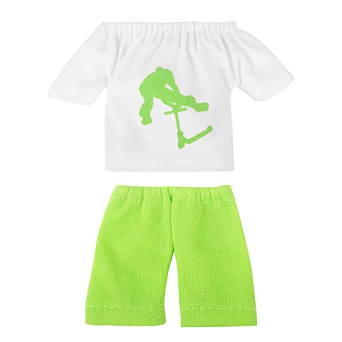 YUGSHNKFC Fingerbekleidung für Kinder, Fingerspitzenhose, T-Shirt-Set, Fingerboarding, Roller, Skateboards, Zubehör, interaktives Spiel YUGSHNKFC Fingerbekleidung für Kinder, Fingerspitzenhose, T-Shirt-Set, Fingerboarding, Roller, Skateboards, Zubehör, interaktives Spiel von YUGSHNKFC