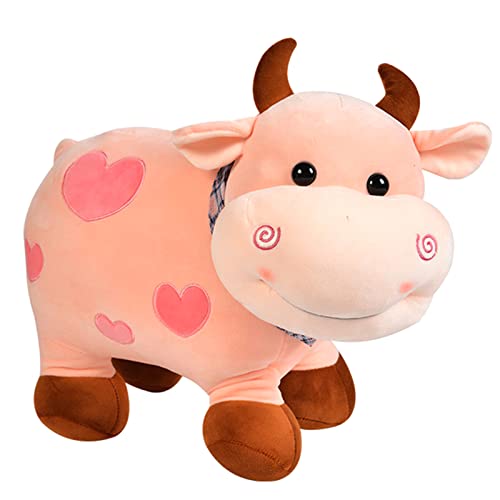 YUGSHNKFC Flauschiger Kuhpluschgefüllte Maskottchen Spielzeug Kuschel Kissen Plüsch Für Puppenbaby Beruhigende Spielzeug Nicht Deform YUGSHNKFC Flauschiger Kuhpluschgefüllte Maskottchen Spielzeug Kuschel Kissen Plüsch Für Puppenbaby Beruhigende Spielzeug Nicht Deform von YUGSHNKFC
