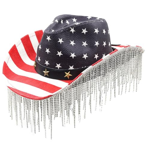 YUGSHNKFC Fransenhut für Damen, Teenager, Karneval, Party, Junggesellinnenabschied, Kopfbedeckung, Halloween-Zubehör YUGSHNKFC Fransenhut für Damen, Teenager, Karneval, Party, Junggesellinnenabschied, Kopfbedeckung, Halloween-Zubehör von YUGSHNKFC