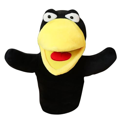 YUGSHNKFC Für Kreative Handpuppen Geschichtenerzählen Finger Puppentuch Samt Puppenspielzeug Für Kids Crow Plüschpuppendekoration YUGSHNKFC Für Kreative Handpuppen Geschichtenerzählen Finger Puppentuch Samt Puppenspielzeug Für Kids Crow Plüschpuppendekoration von YUGSHNKFC
