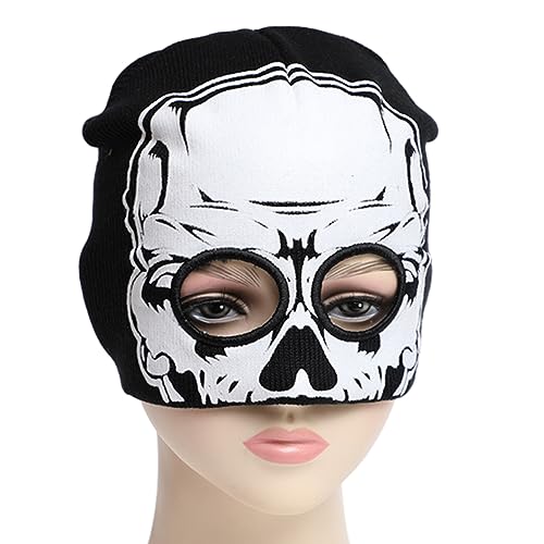 YUGSHNKFC Fun Außerirdische Männer Kostümhüte Halloween Geschenk Skelett Weiche Mützen Halloween Geschenk Warmes Weiches von YUGSHNKFC