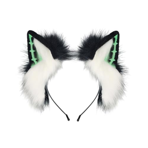 YUGSHNKFC Haarreif mit pelzigen Plüschohren, Anime-Event, Tierohr, Rollenspiel, Haarband, Punk, Haarschmuck für Damen, Teenager, Party, Mode, Haarschmuck YUGSHNKFC Haarreif mit pelzigen Plüschohren, Anime-Event, Tierohr, Rollenspiel, Haarband, Punk, Haarschmuck für Damen, Teenager, Party, Mode, Haarschmuck von YUGSHNKFC