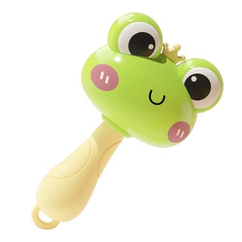 YUGSHNKFC Handheld Musikinstrument Cartoon Hand Bells Shaker Toy Cognitive Shaker Sensorisches Spielzeug Für Neugeborene Geschenke von YUGSHNKFC