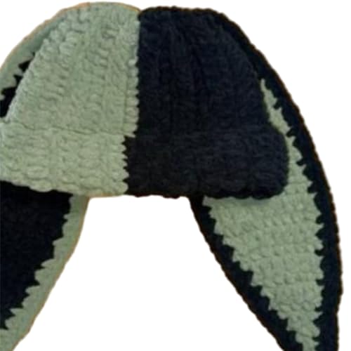 YUGSHNKFC Hut mit langen Ohren, Foto-Requisiten, Neujahr, dicker Cartoon-Hut für Erwachsene und Kinder, gestrickte Ohren, Spaß YUGSHNKFC Hut mit langen Ohren, Foto-Requisiten, Neujahr, dicker Cartoon-Hut für Erwachsene und Kinder, gestrickte Ohren, Spaß von YUGSHNKFC