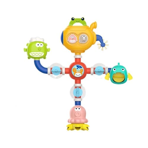 YUGSHNKFC Interaktives Badezeitspielzeug Für Kleinkind Mit Farbenfrohen Wasserrohrbaugruppe Wasser Badewanne Spielzeug Für Ansprechende Babypartyspaß YUGSHNKFC Interaktives Badezeitspielzeug Für Kleinkind Mit Farbenfrohen Wasserrohrbaugruppe Wasser Badewanne Spielzeug Für Ansprechende Babypartyspaß von YUGSHNKFC