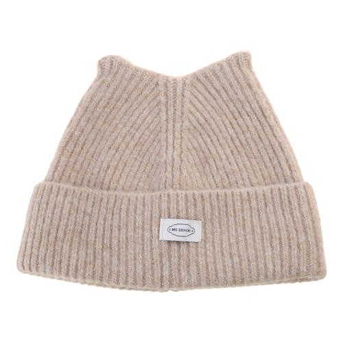 YUGSHNKFC Katze Ohr Mütze Little Teufel Häkelte Gestrickte Schädel YUGSHNKFC Katze Ohr Mütze Little Teufel Häkelte Gestrickte Schädel von YUGSHNKFC
