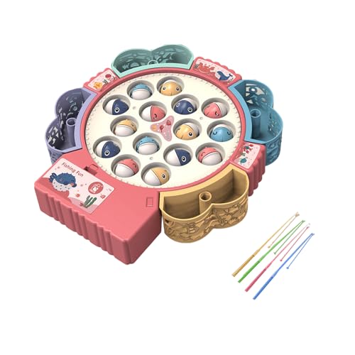 YUGSHNKFC Kinder Rotieren Fischereispielzeug Bildung Magnetischer Fischereispielzeug Handkoordinationstraining Spielzeug Für Kinder Innenparty YUGSHNKFC Kinder Rotieren Fischereispielzeug Bildung Magnetischer Fischereispielzeug Handkoordinationstraining Spielzeug Für Kinder Innenparty von YUGSHNKFC