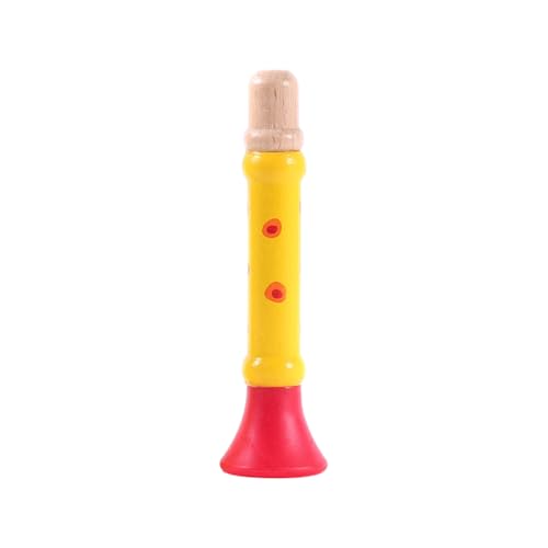 YUGSHNKFC Kinder Sicheres Hölzerne Trompete Musical Toy Early Learning Instrument Für Sensorische Stimulation Multicoloror Design YUGSHNKFC Kinder Sicheres Hölzerne Trompete Musical Toy Early Learning Instrument Für Sensorische Stimulation Multicoloror Design von YUGSHNKFC