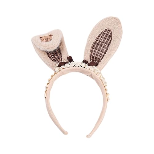 YUGSHNKFC Kitten Cosplay Hair Clip Party Kostüm Spitzenbär Stirnband Animation Hair Hoop Für Masquerade Comiccon von YUGSHNKFC