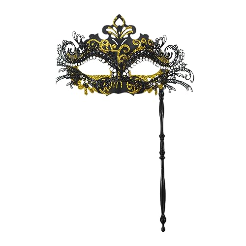 YUGSHNKFC Kostüm Maskenbälle Halloween Karneval Cosplay Party Maske Halbgesicht Requisiten von YUGSHNKFC