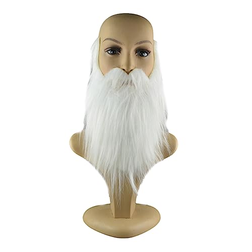 YUGSHNKFC Künstlicher Bart-Kostüm, Halloween, Schnurrbart, Cosplay, Festival, Partyzubehör für Kinder und Erwachsene, Geschenke, Halloween von YUGSHNKFC