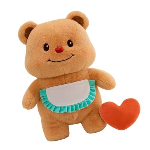 YUGSHNKFC Kuschelnd Gefüllte Spielzeug Liebe Herzbär Mit Aufnahme Von Plüschspielzeug Für Emotionale Bindung Beruhigende Plüschpuppen Für Baby YUGSHNKFC Kuschelnd Gefüllte Spielzeug Liebe Herzbär Mit Aufnahme Von Plüschspielzeug Für Emotionale Bindung Beruhigende Plüschpuppen Für Baby von YUGSHNKFC