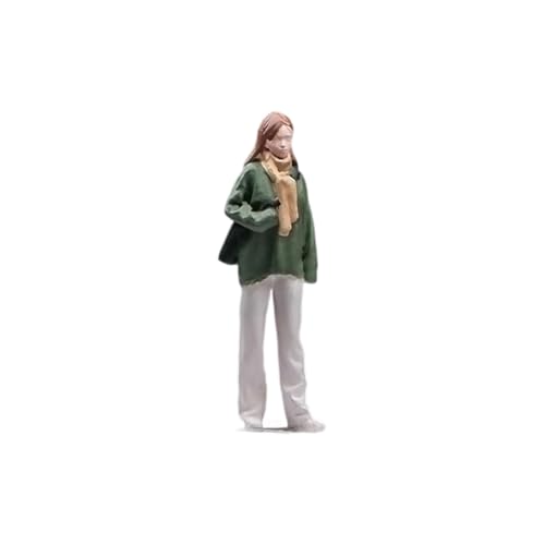 YUGSHNKFC Lackiert 1/64 Harze Maßstab Miniaturfiguren Für Realistische Modell Zug Architektur Szene Und Sammelbare Display Winzige Dekorative Figuren Für Szene von YUGSHNKFC